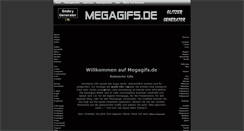 Desktop Screenshot of megagifs.de