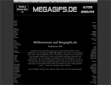 Tablet Screenshot of megagifs.de